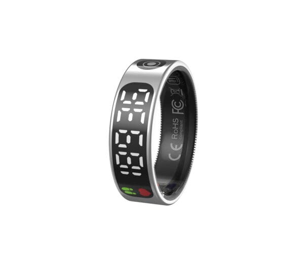 TK9 Smart Ring Health Ring - Smart Rings for Women Men, Fitness Tracker Ring with LED Display Screen - Image 3